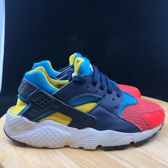 Nike Boys Huarache Run BQ7096-600 Multicolor - Picture 5 of 9